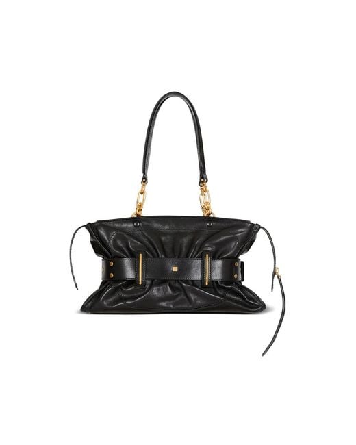 Balmain Black Anthem Shoulder Bag