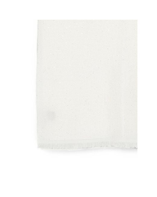 D'Aniello White Scarves