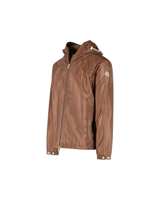 Moncler Brown Jackets for men
