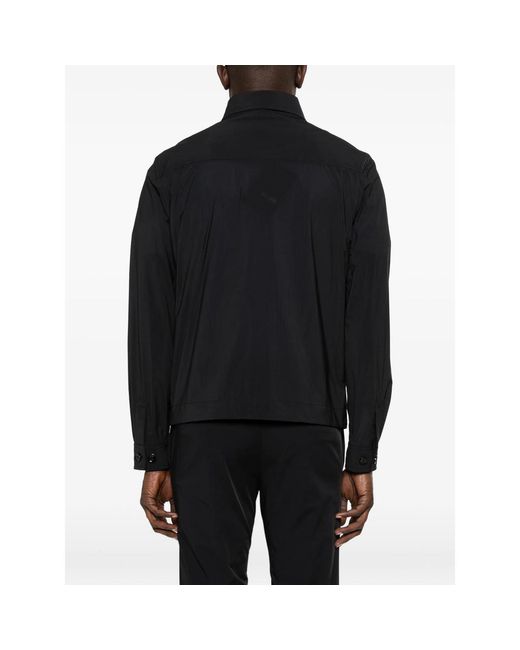 Moorer Blue Buttoned Pocket Jacket for men