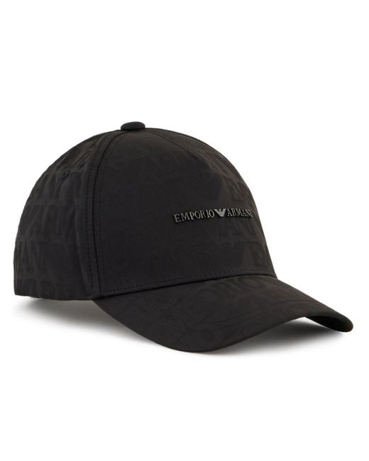 Emporio Armani Black Caps & Hats for men