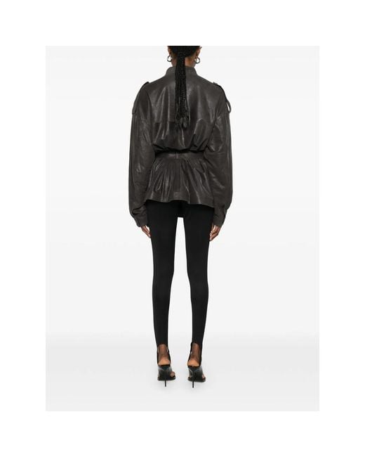 Cassell Gray Sahariana Belted Jacket