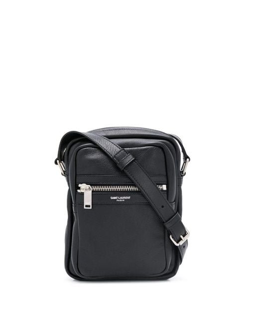 ショルダーバッグ SAINT LAURENT Men Shoulder bag Black 8210032R20E 1000 SAINT LAURENT: Bags men - Black | Saint Laurent shoulder bag