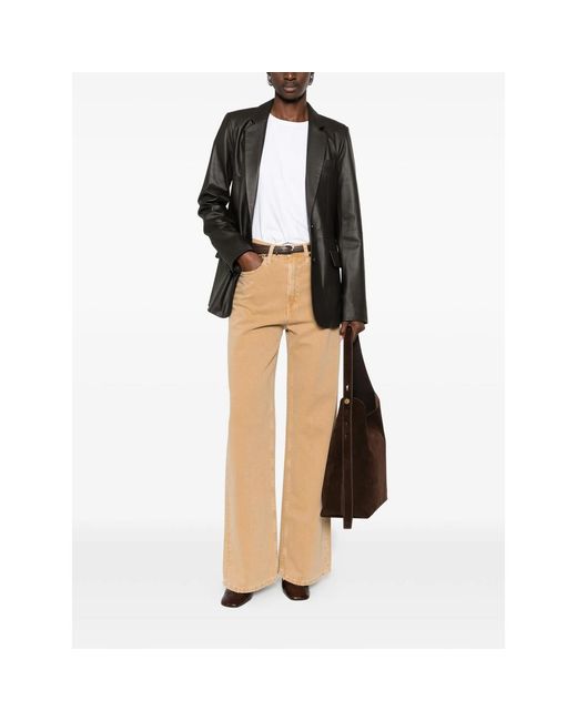 Lois Natural Skater Wide-Leg Denim