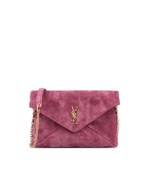 Saint Laurent Purple Shoulder Bags