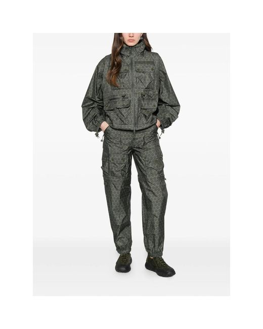 The North Face Green X Cecilie Bahnsen Patch-Pocket Jacket