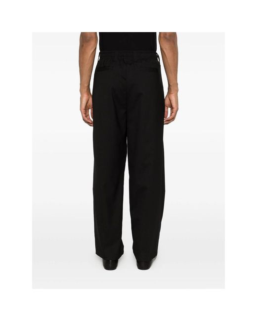 Myths Black Poseidone Pleated Trousers for men