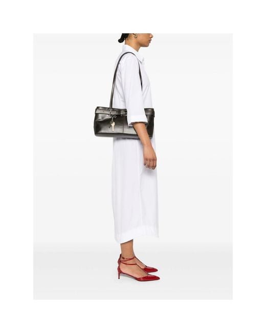 OSOI Black Brocle Shoulder Bag