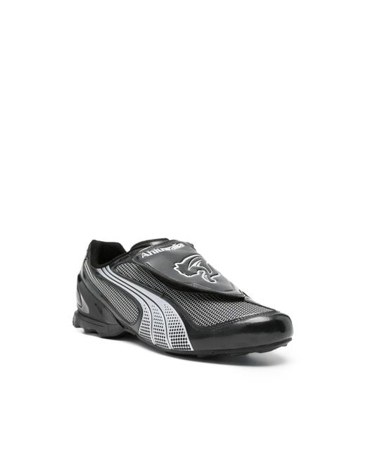 Puma X Ahluwalia Black X Ahluwalia Logo-Print Sneakers for men
