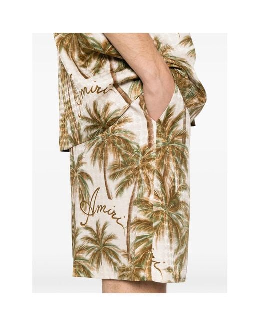 Amiri Natural Neutrals Shorts for men