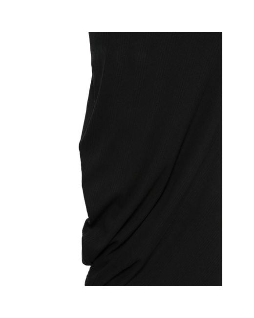 Calvin Klein Black Dress Ribbed