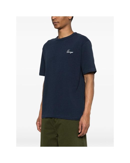 KENZO Blue T-Shirts & Vests for men