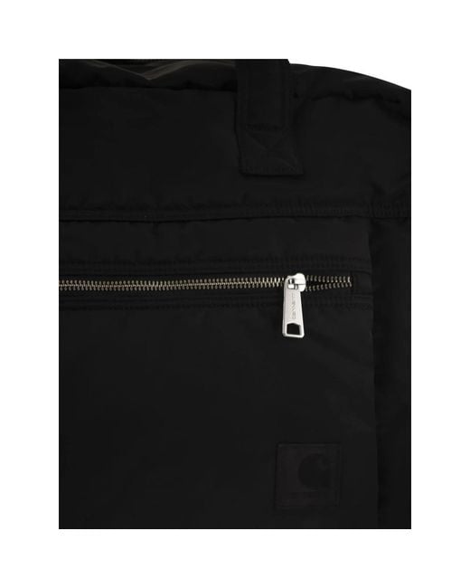 Carhartt Black Padded Nylon-Twill Holdall for men