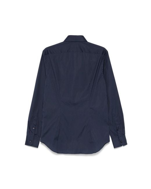 Eraldo Blue Long-Sleeve Shirt for men