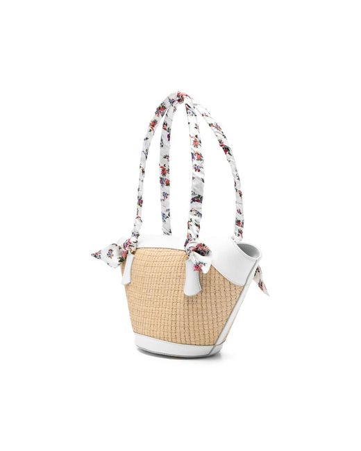 Dolce & Gabbana White Neutrals Tote Bags