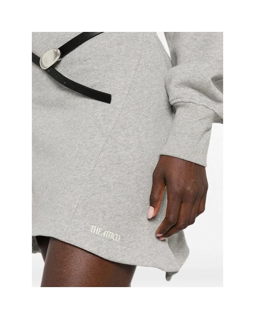 The Attico Gray Dresses