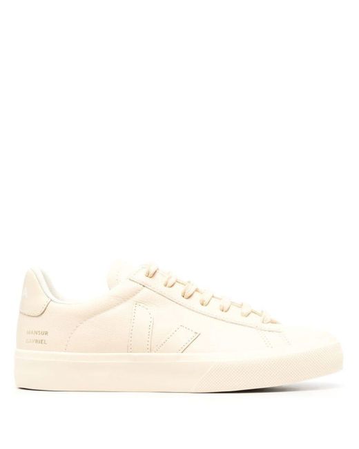 Veja Leather X Mansur Gavriel Campo Sneakers in Natural | Lyst