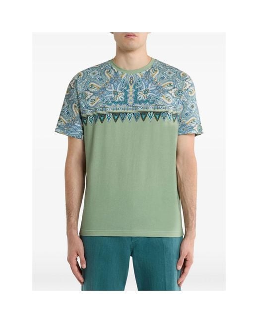 Etro Green Shirts for men