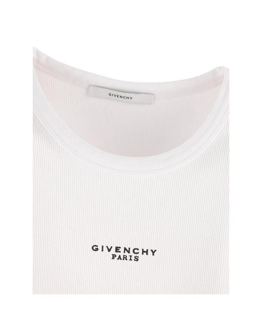 Givenchy White Tops