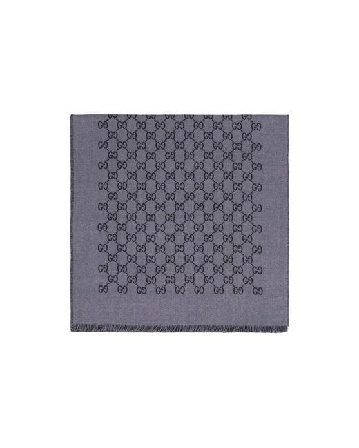 Gucci Gray Scarves for men