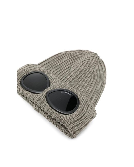 C P Company Gray Hats for men