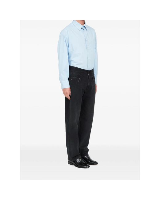 MM6 by Maison Margiela Black Rivet-Detail Jeans for men