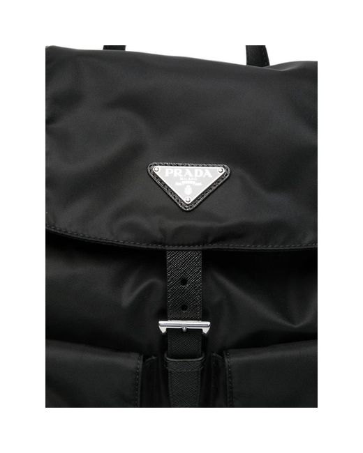 Prada Black Backpacks for men