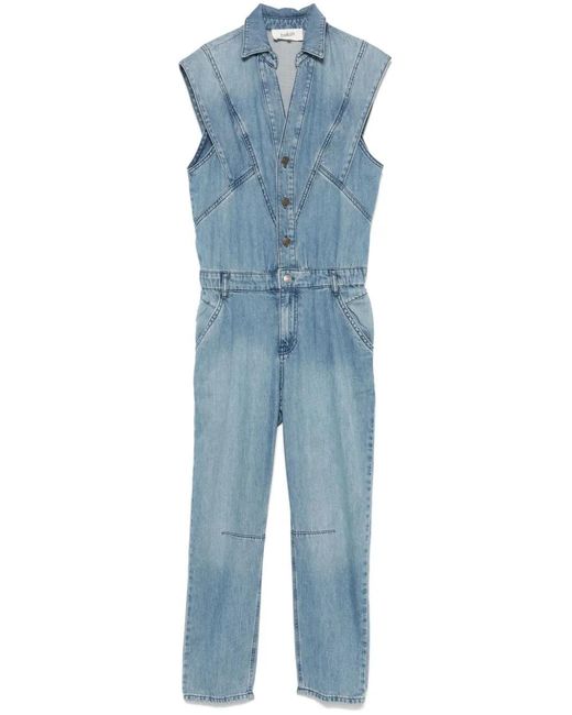 Ba&sh Blue Figo Jumpsuit