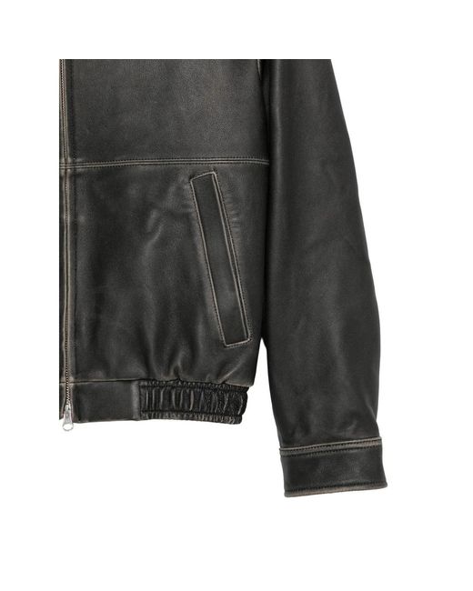 DUNST Black Zip Jacket for men