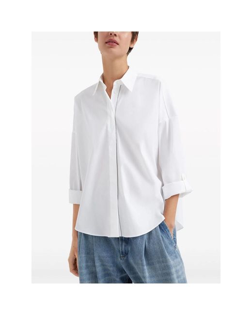 Brunello Cucinelli White Tops
