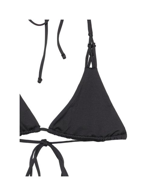 Frankie's Bikinis Black X Jennie Encore Triangle Bikini Top