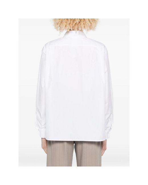 Max Mara White Tops