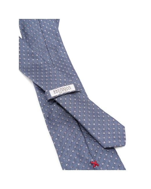 Brunello Cucinelli Blue Ties for men