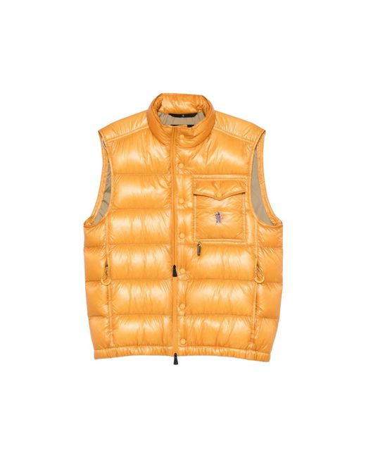Moncler Orange Jackets for men