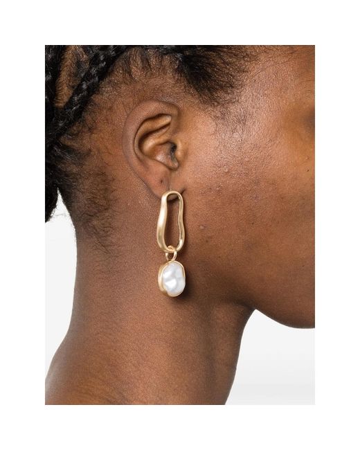 Cult Gaia Metallic Earrings