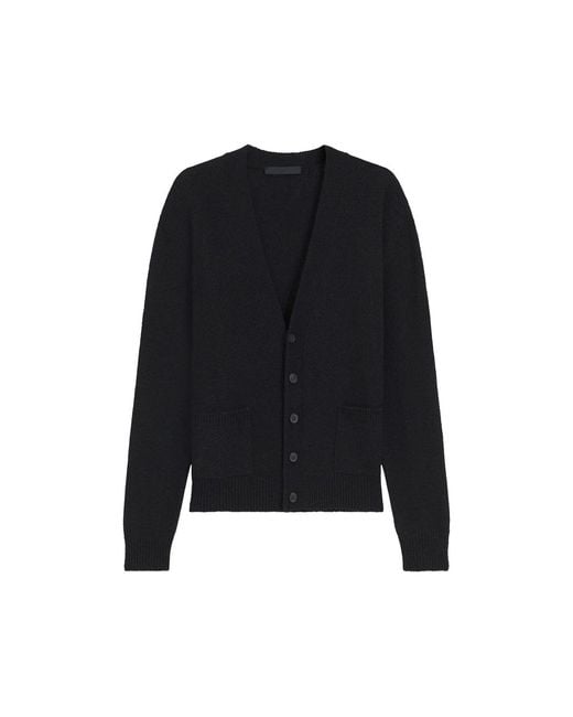 Beckham X Boss Black By Beckham V-Neck Cardigan for men