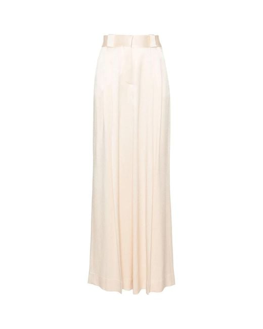 Blazé Milano Natural Wide Trousers