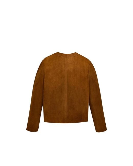 Saint Laurent Brown Short Jacket