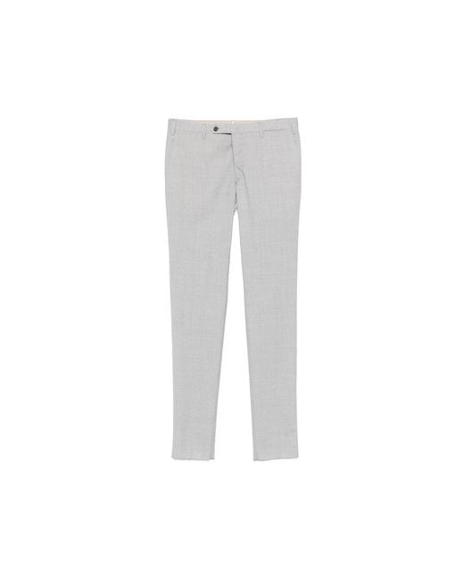 Incotex Gray Button-Fastening Trousers for men