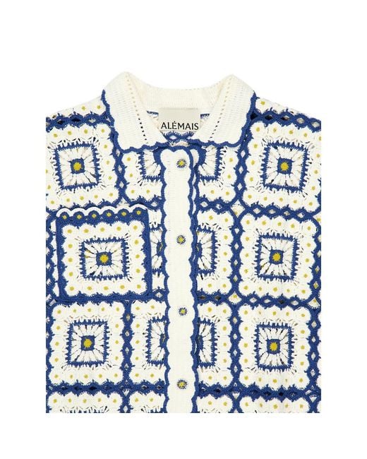 ALÉMAIS Blue Dolly Shirt