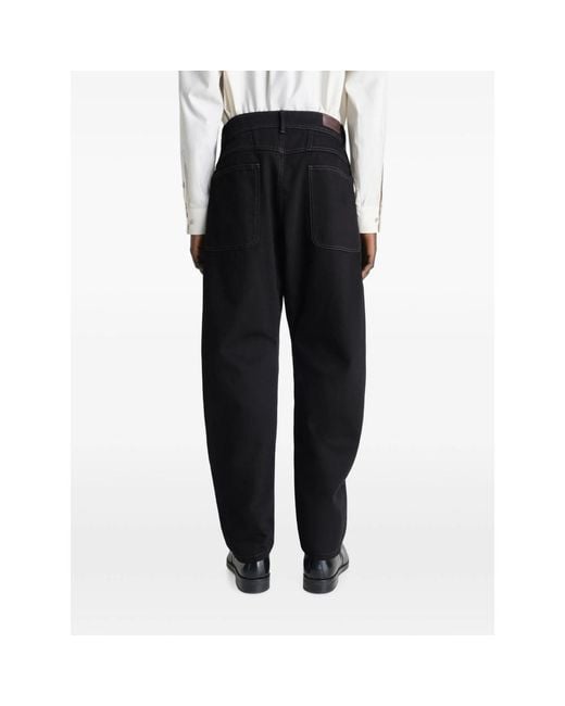 Lemaire Black Trousers for men