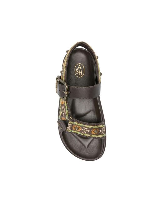 Ash Multicolor Open-Toe Boots