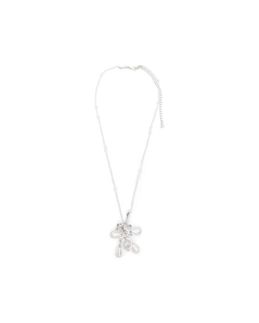 YVMIN White Bear-Embellishment Necklace