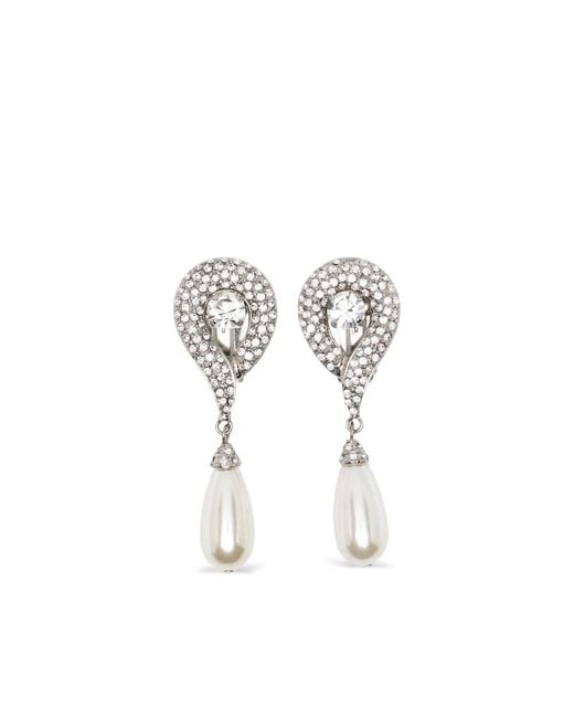 Alessandra Rich Metallic Earrings