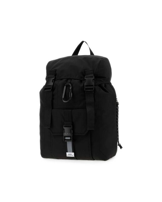 A.P.C. Black Backpacks for men