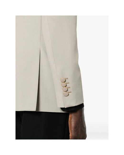 Eraldo Gray Double-Breasted Blazer for men