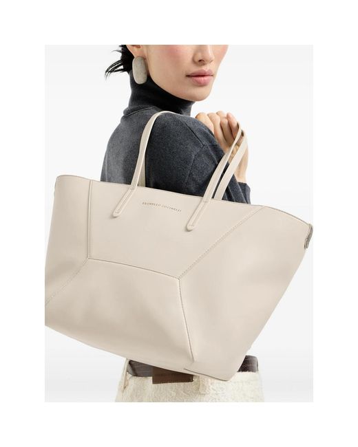Brunello Cucinelli Natural Bags Neutral