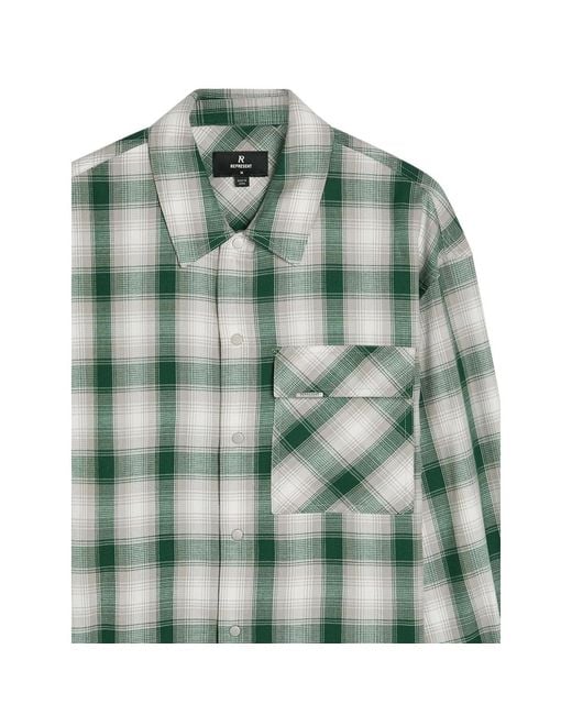 Represent Green Casual Shirts for men