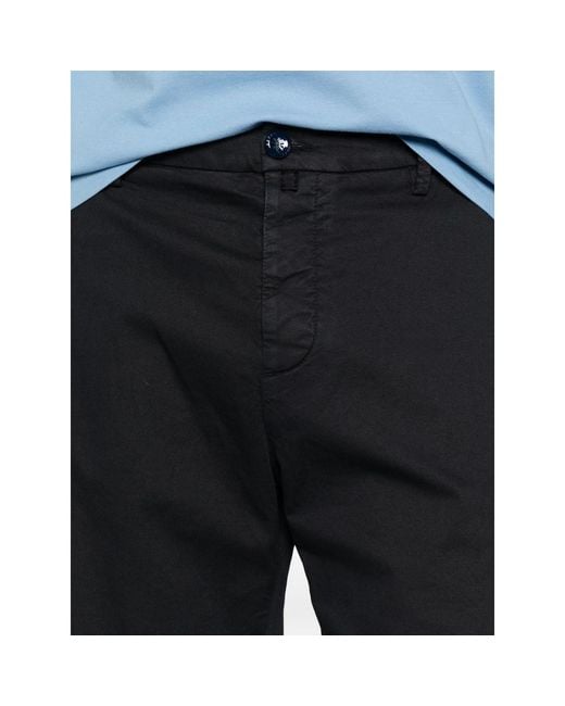 Jacob Cohen Black Side-Pocket Shorts for men