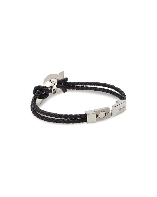 Ferragamo Black Bracelets for men